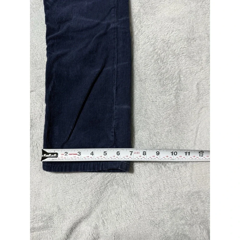 Polo Ralph Lauren Corduroy Pants Mens 32x29 Navy‎ Blue Corduroy Cotton